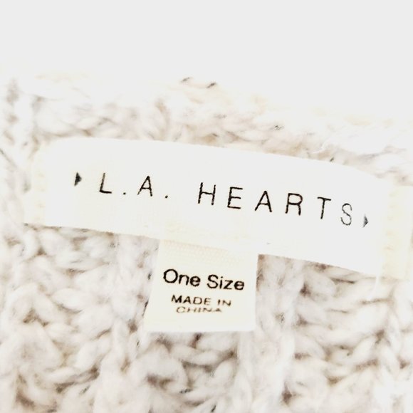 L.A. HEARTS Chunky Oatmeal Knit Cardigan - Picture 5 of 8